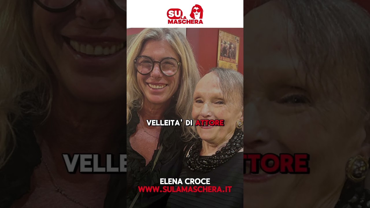SU LA MASCHERA: CHI &Egrave; DI SCENA? ELENA CROCE!