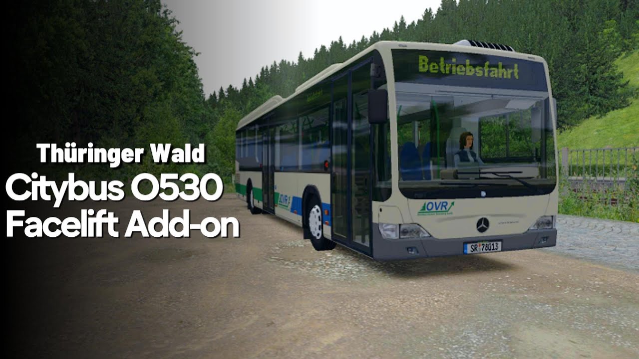 OMSI 2 | Exploring the new Thüringer Wald Add-on | Citybus O530 Facelift Add-on | Line 735