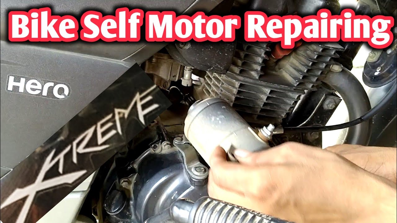 CBZ Xtreme Self Start Problem । Bike Self Motor Repairing । Self Carbon । Bike Self Start Problem