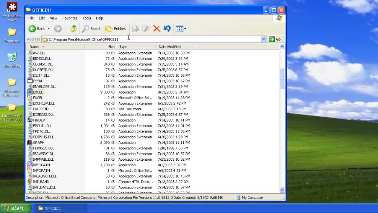 How to open Excel 2003 in Safe Mode
