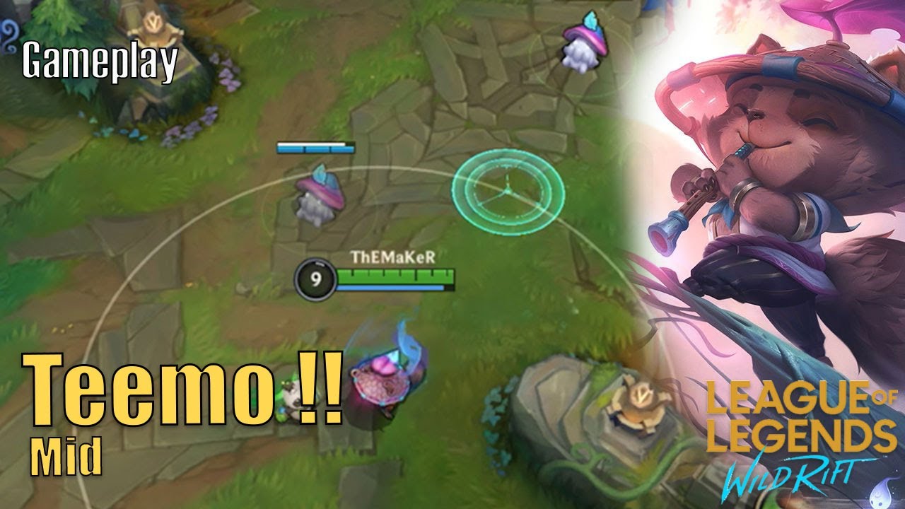 Wild Rift Teemo vs Viktor Mid Lane (S)