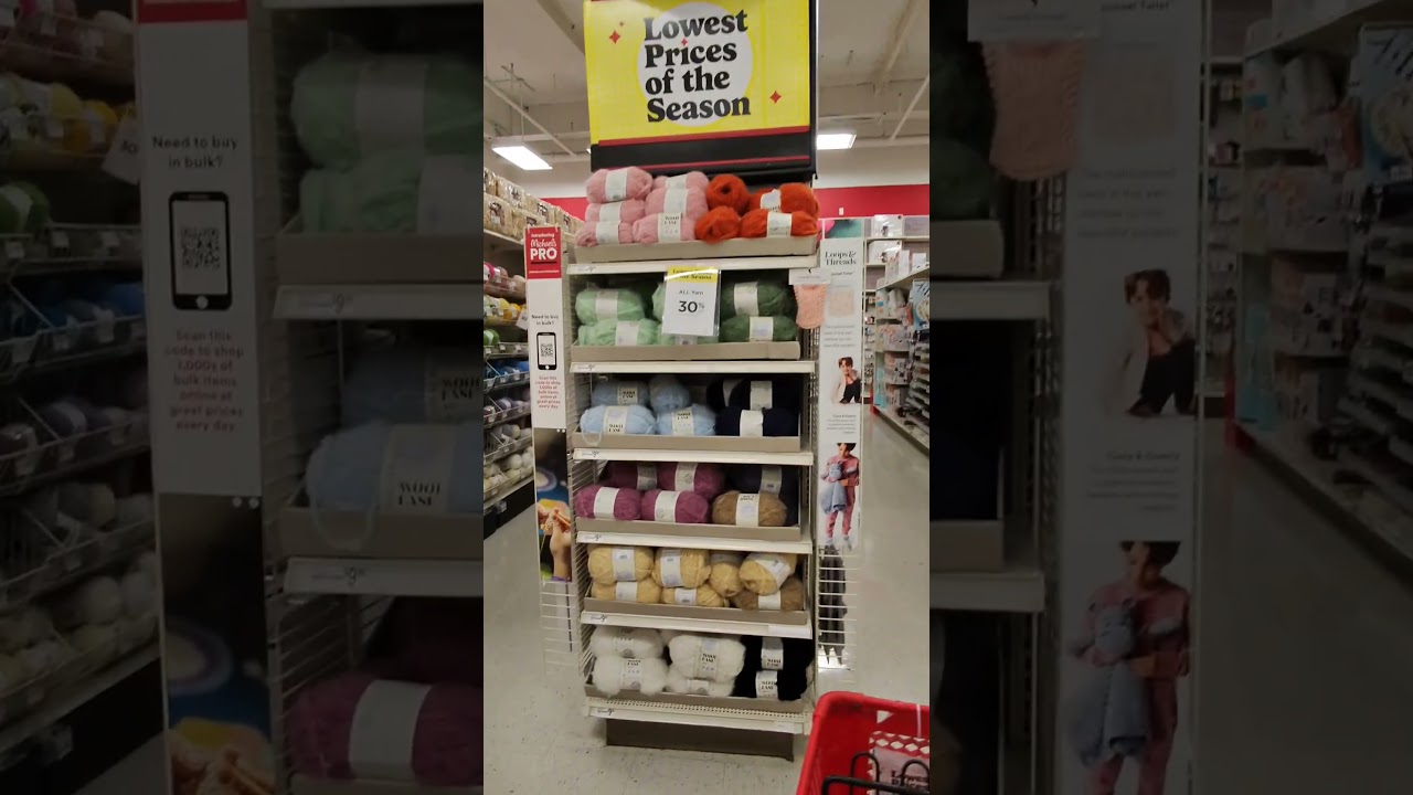 Browsing at a crafts store 
