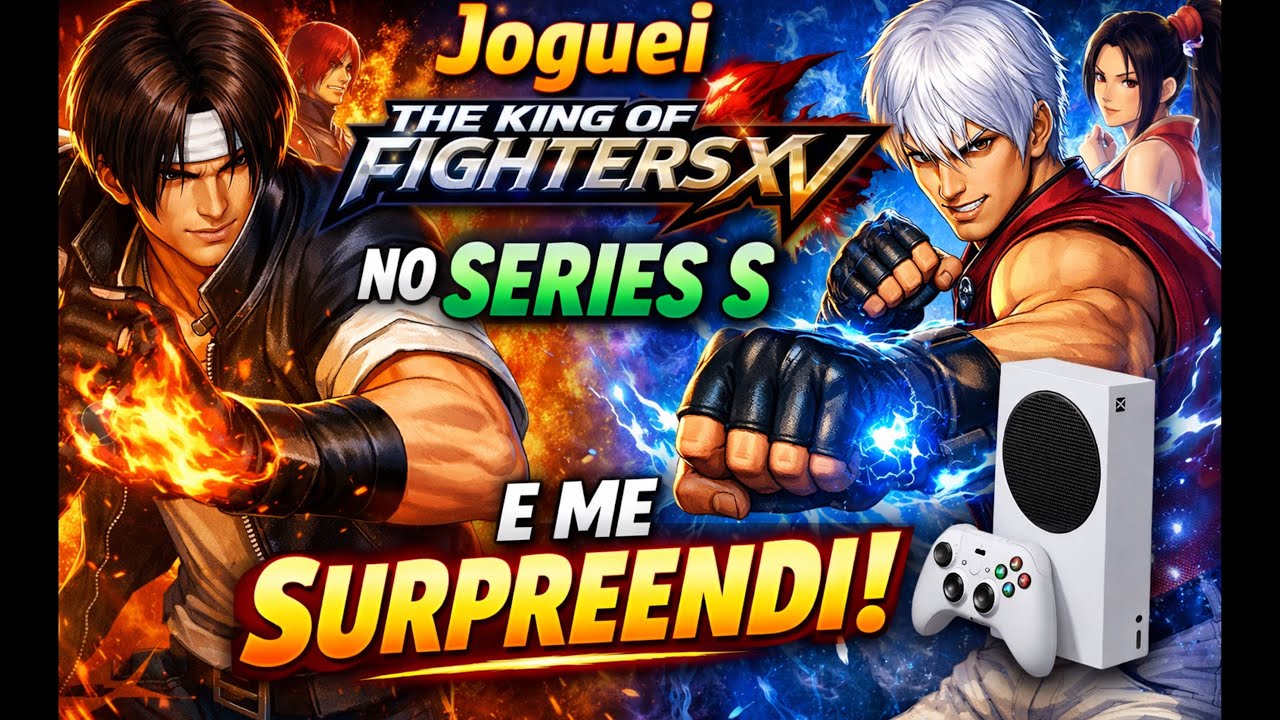 Joguei KOF XV no Series S e Me Surpreendi