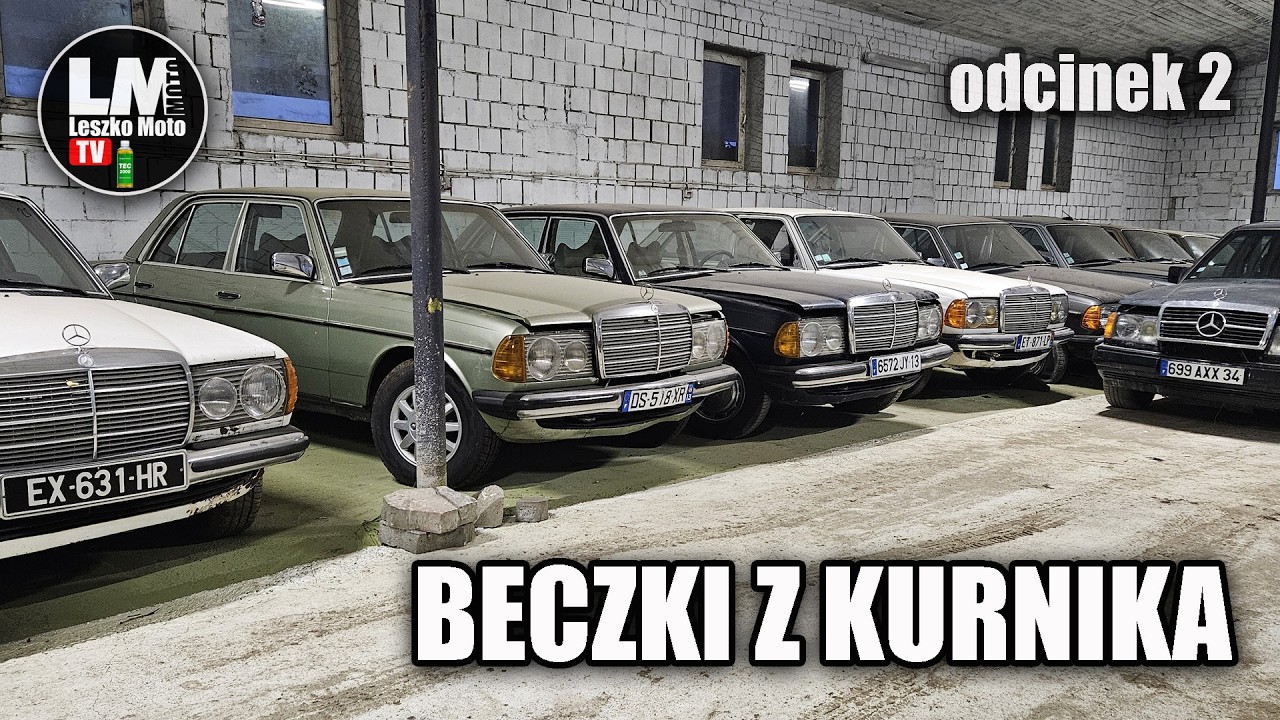 Stare Mercedesy z Kurnika: kultowe Beczki i potężna S klasa W140 V12 !! odc.2