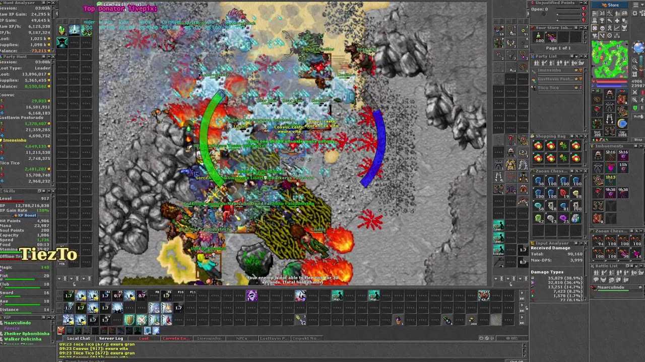 Tibia Global hunt x4 ingol