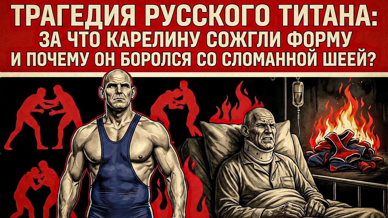 Трагедия Русского Титана: За Что Карелину Сожгли Форму И Почему Он Боролся Со Сломанной Шеей?