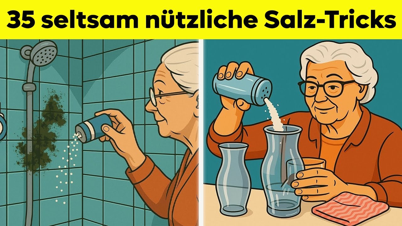 Omas 35 Seltsam Nützliche Salz-Tricks, Die Immer Noch Funktionieren!