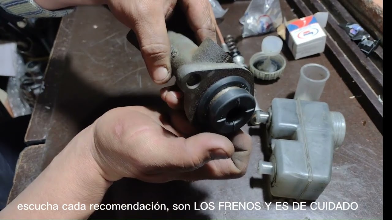 cilindro maestro de frenos paso a paso su mantenimiento