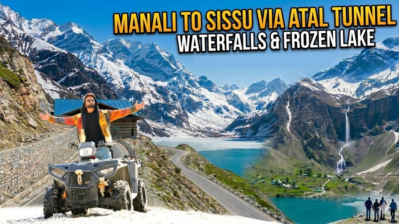 Manali to Sissu via Atal Tunnel 😱 | Snow, Landslide & Unreal Views! | Road Trip By Baleno