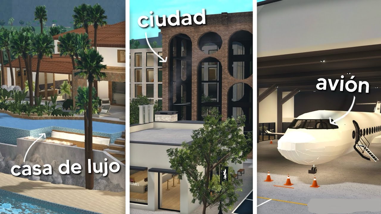 VISITÉ LAS MEJORES CASAS DE BLOXBURG ft. Lleopatric