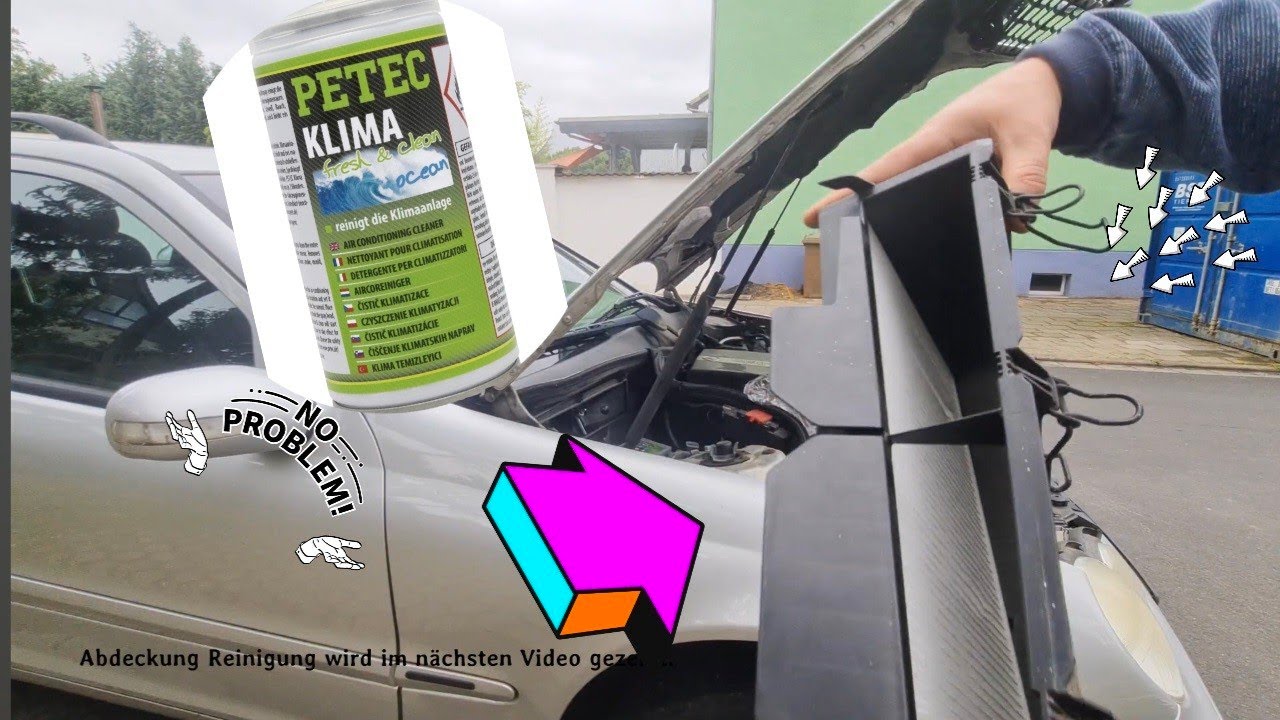 ❄️🌬 Mercedes Klimaanlage reinigen Filter Wechsel W203 W204 Unterhaltung clk Auto Kfz