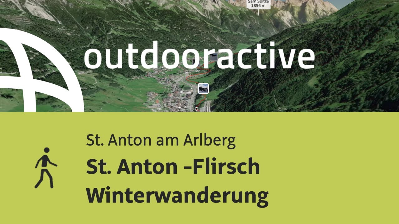 Wanderung in St. Anton am Arlberg: St. Anton -Flirsch Winterwanderung