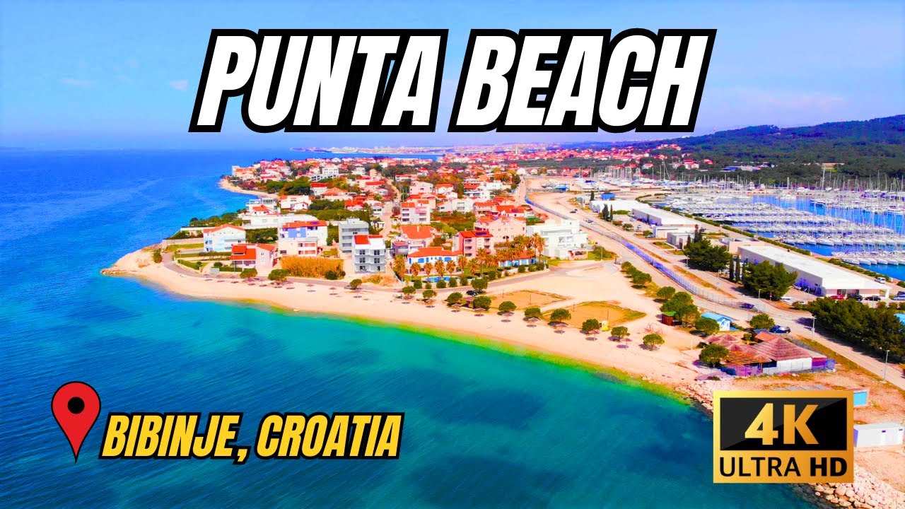 PUNTA BEACH - BIBINJE, CROATIA 4K