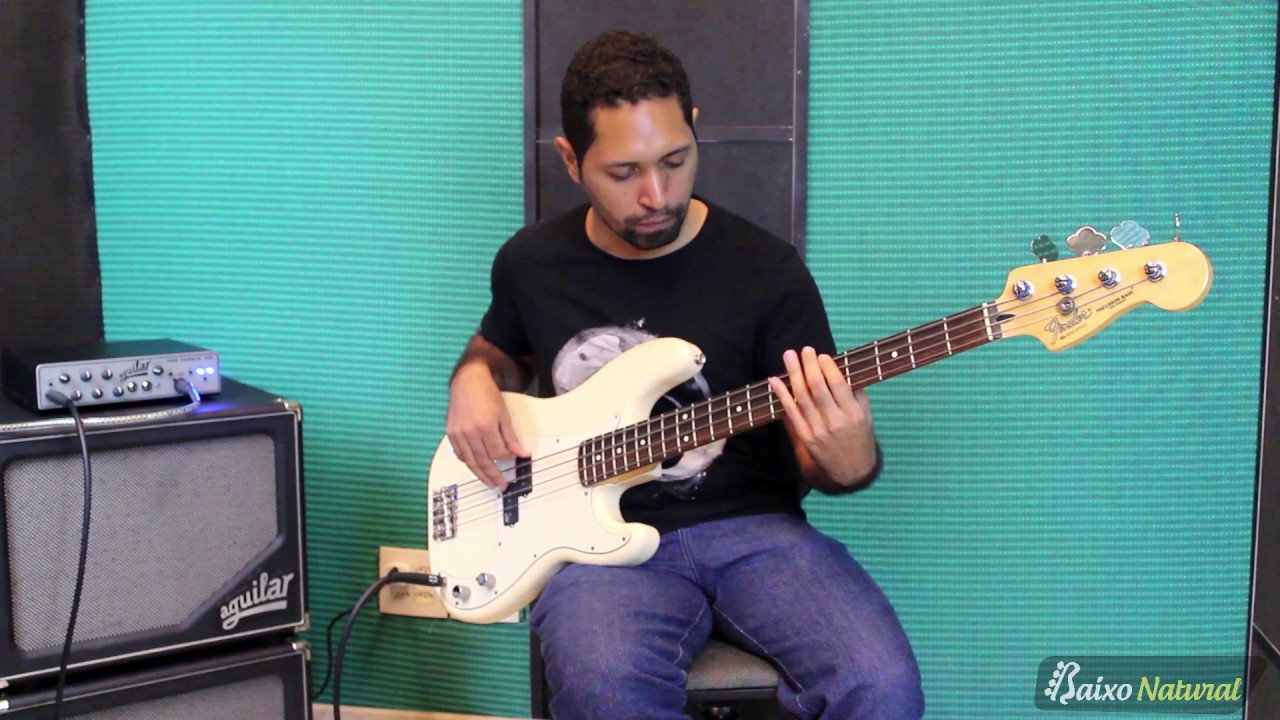 DEMO | AGUILAR AG 4P-60 / LA BELLA 0.52 Flat Wounds / FENDER Pbass Mex
