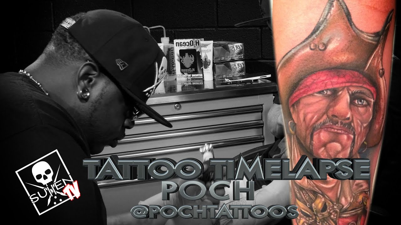 Tattoo Time Lapse - Poch