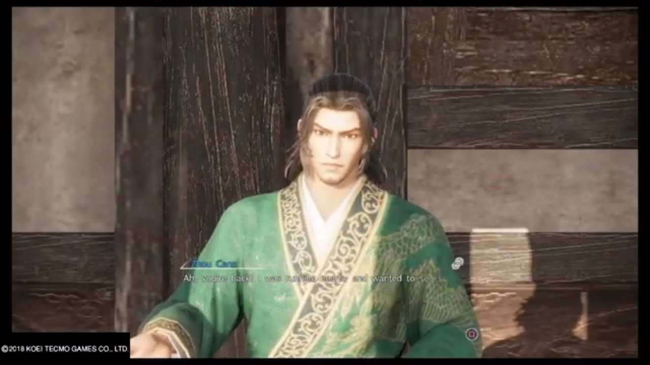 DYNASTY WARRIORS 9, informal clothes zhou cang (training, defeat him with limited time)