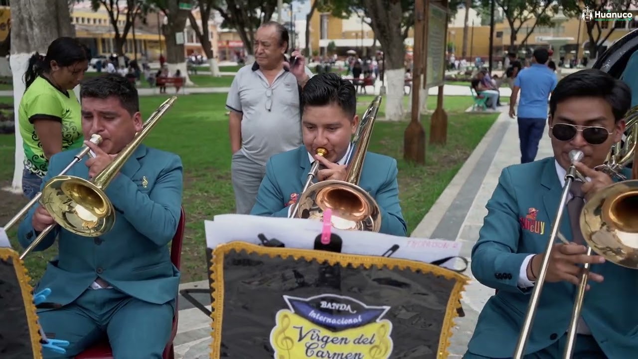 Banda Internacional Virgen del Carmen - Homenaje a Huánuco 2023