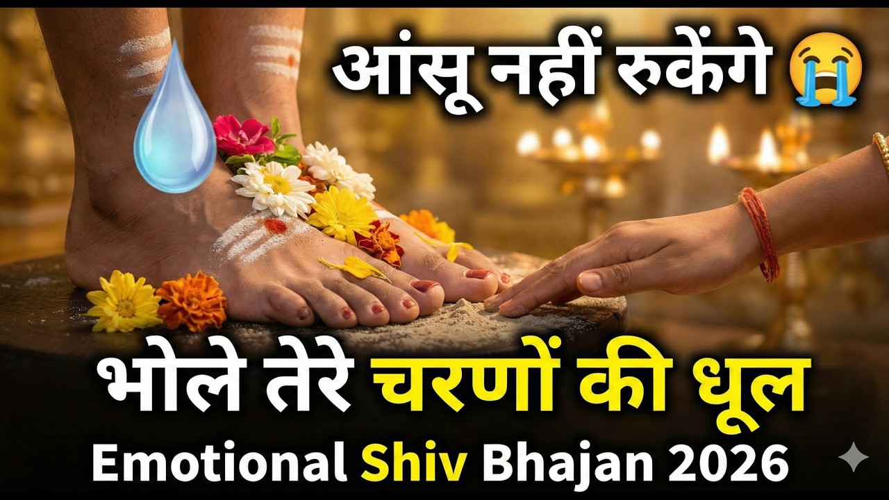 भोले तेरे चरणों की धूल जो मिल जाए 🙏 | Life Changing Mahadev Bhajan 2026 #shiv #shivbhakti #bhajan