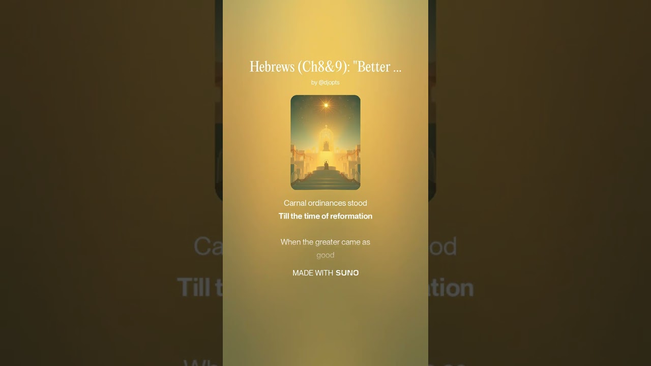 Hebrews Ch8&9 