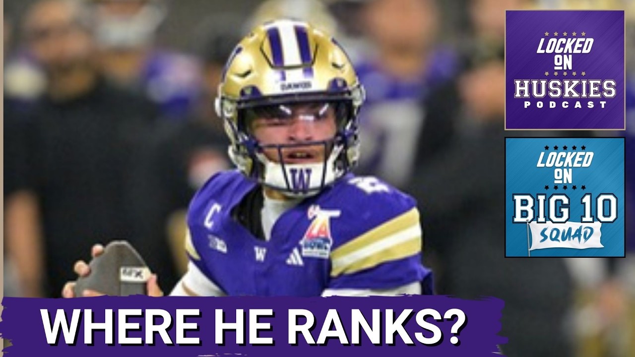 BIG TEN SQUAD: Ranking the BEST Quarterbacks in the Big TEN | Where does Demond Williams Jr. RANK?