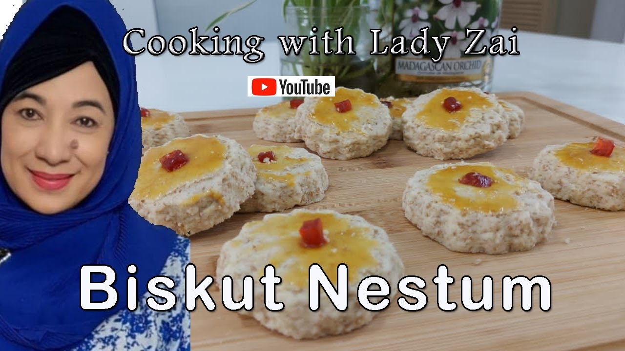 Recipe Biskut Nestum Cookies by Chef Zaidah (translated in English, Chinese & Arabic)