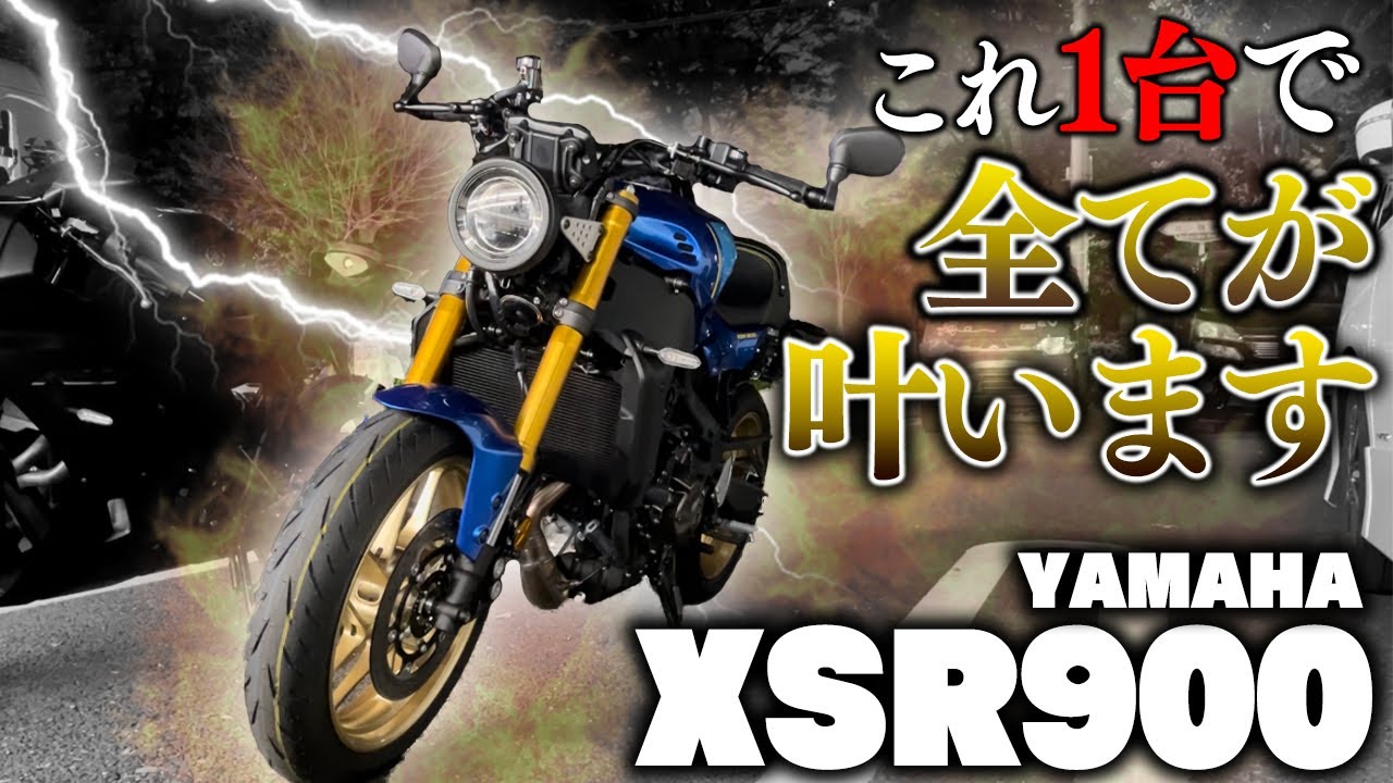 【XSR900】万能すぎてもはやチートなバイクです【バイク解説】