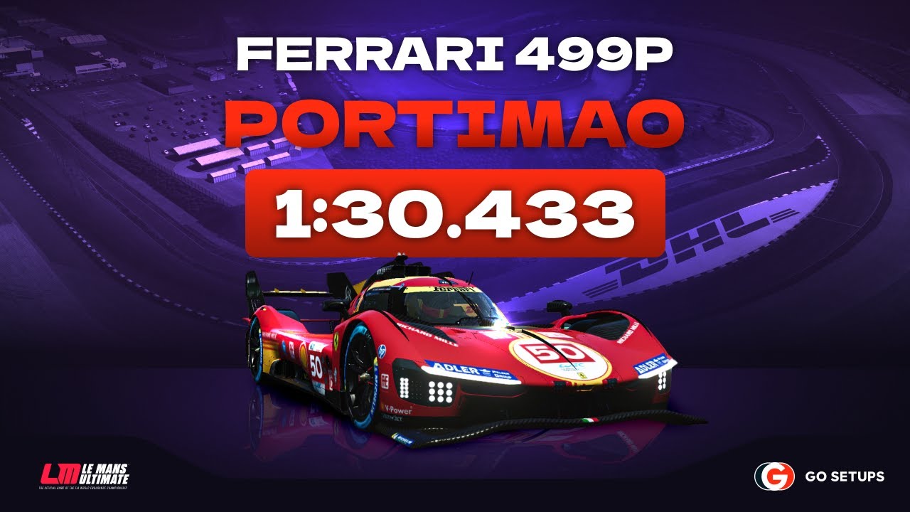 Le Mans Ultimate | Ferrari 499P - Portimao | V1.0.1 Hotlap