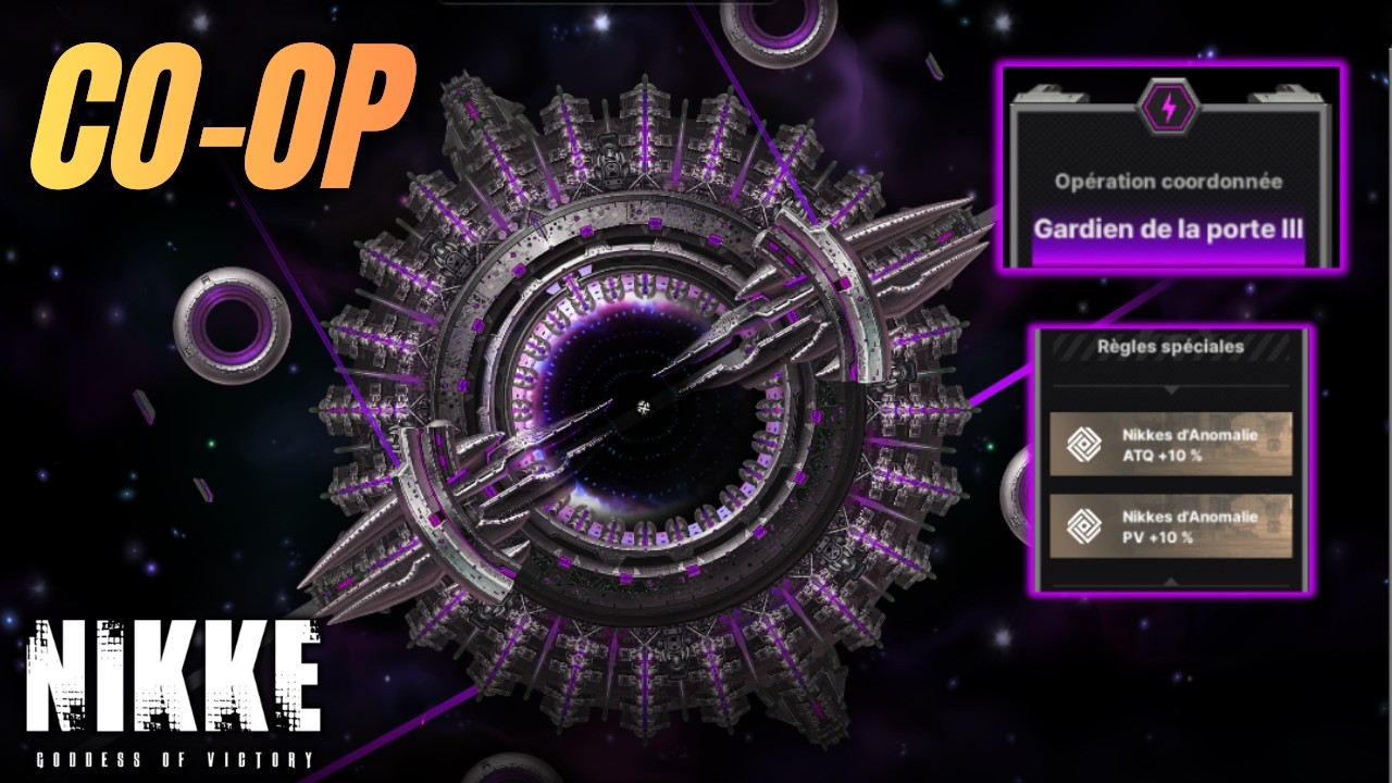 Quand on a que 5 minutes pour une Co-op 👀 (Gardien de la porte 3) | Goddess of Victory: NIKKE FR