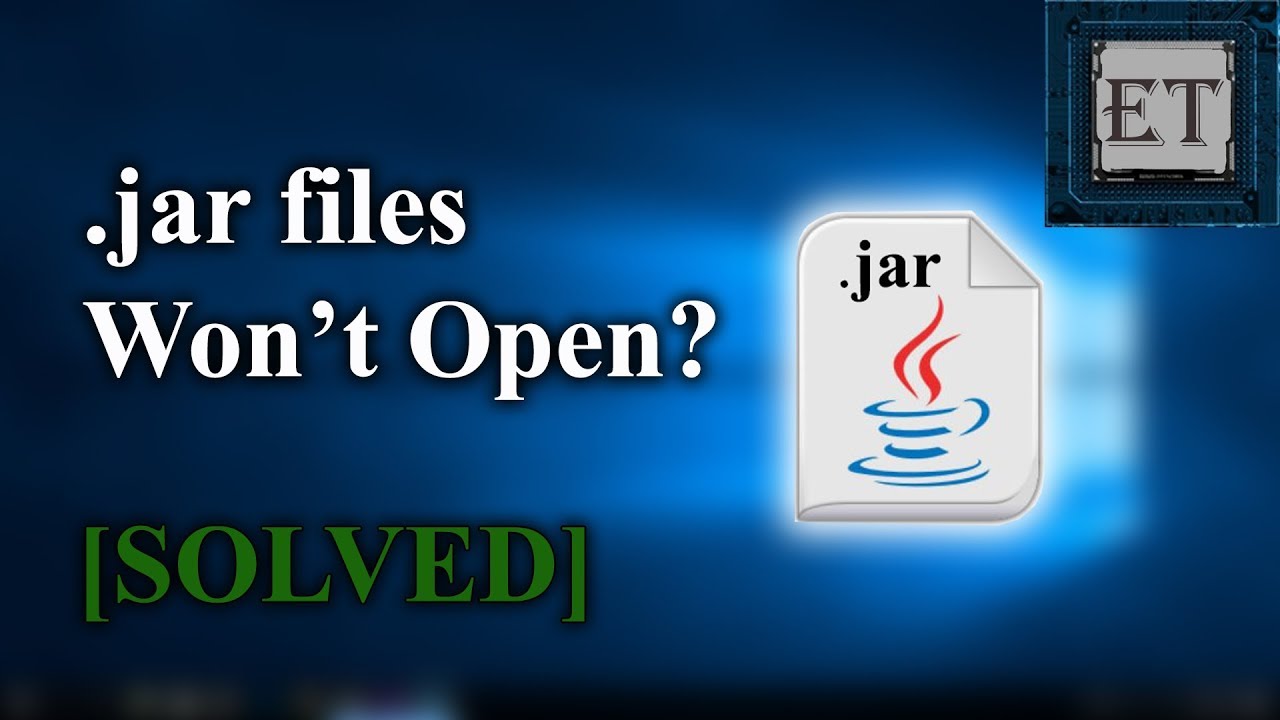 Как запустить исполняемые файлы Java (.jar) в Windows
