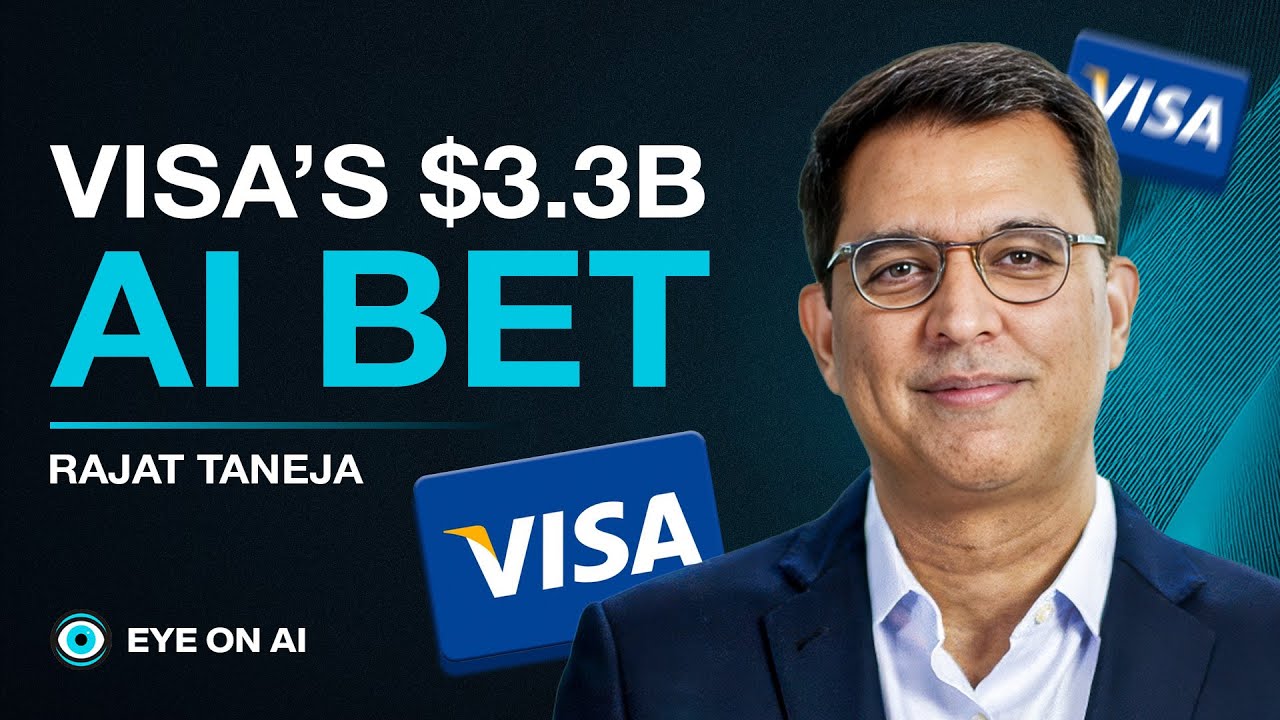 Visa's President of Technology Reveals Their $3.3 Billion AI Strategy