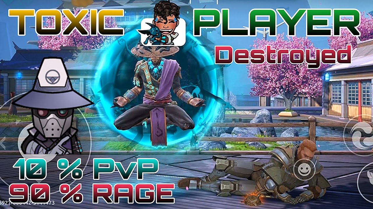 Shadow Fight Arena 4 : This Player Annoyed 😠 Me So Much!! | Toxic Player Carnage Episode 1