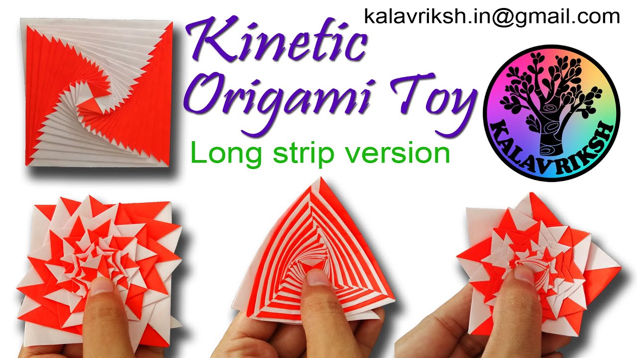 Origami Paper toy Kinetic Origami Antistress