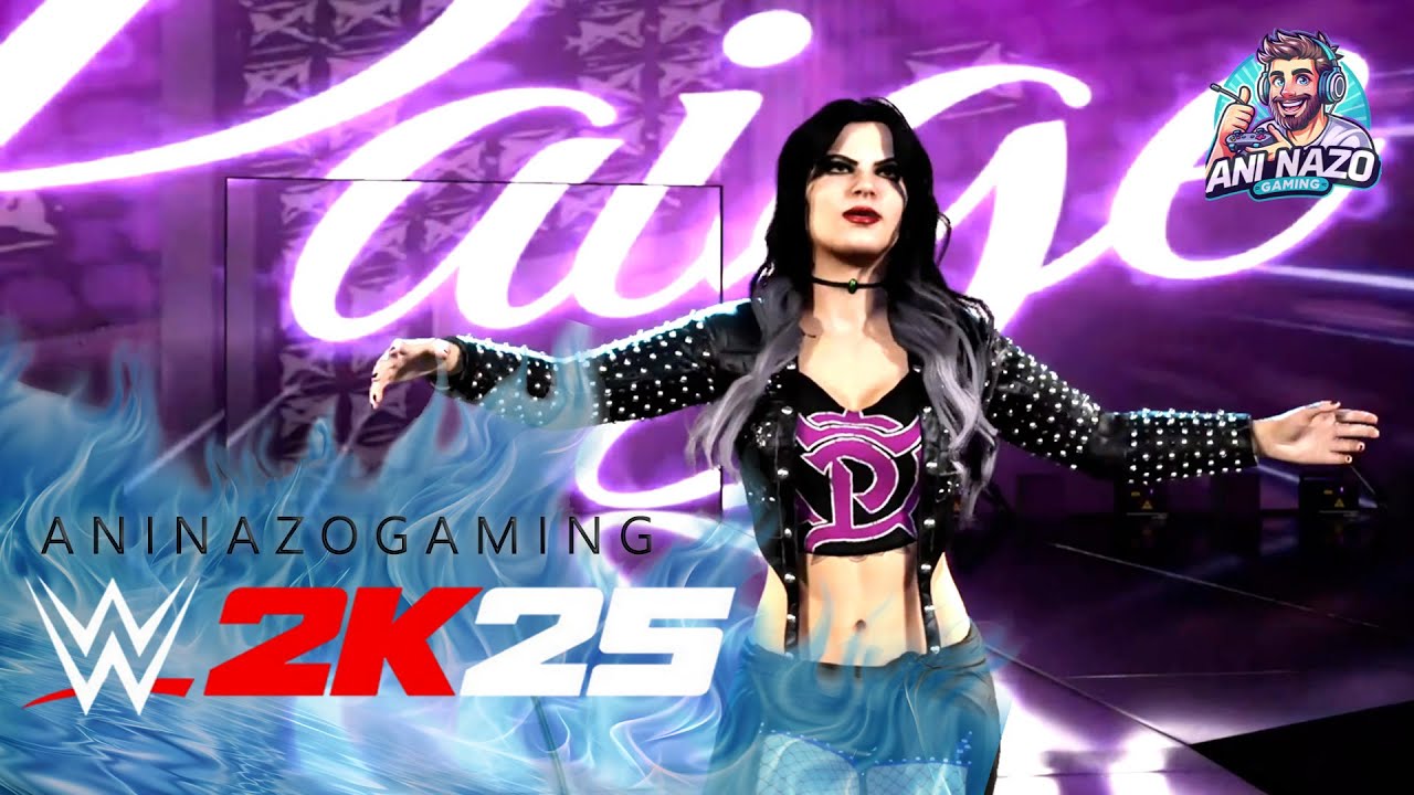 PAIGE w/ Attires, Entrance Theme, GFX Pack, Voiceover, Moveset | WWE 2K25 Mod Showcase