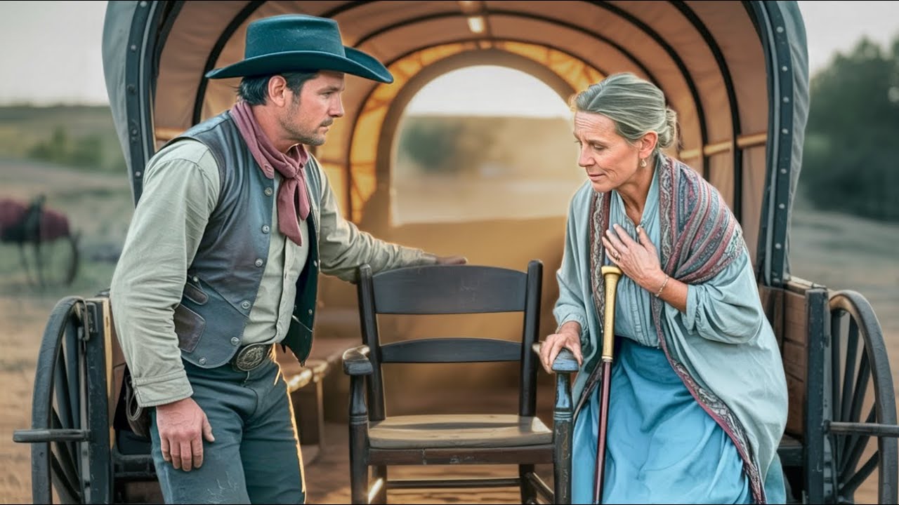 Poor Cowboy Gave His Seat to an Elder Woman with Back Pain—Unaware She Is The Richest In West!