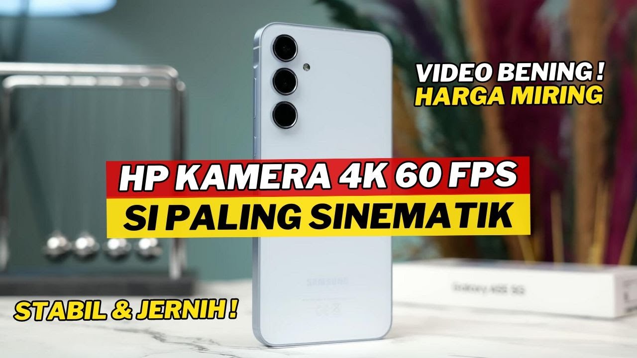 7 HP TERMURAH REKAM VIDEO 4K 60 FPS 2024 UNTUK KONTEN KREATOR, YOUTUBER, VIDEOGRAPHER