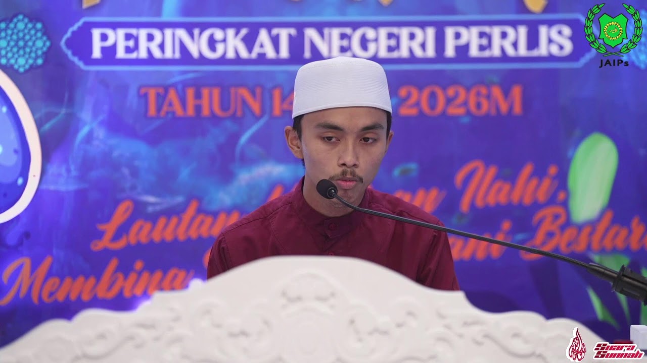 27 Januari 2026 MAJLIS TILAWAH & HAFAZAN AL-QURAN PERINGKAT NEGERI PERLIS” - SESI PAGI