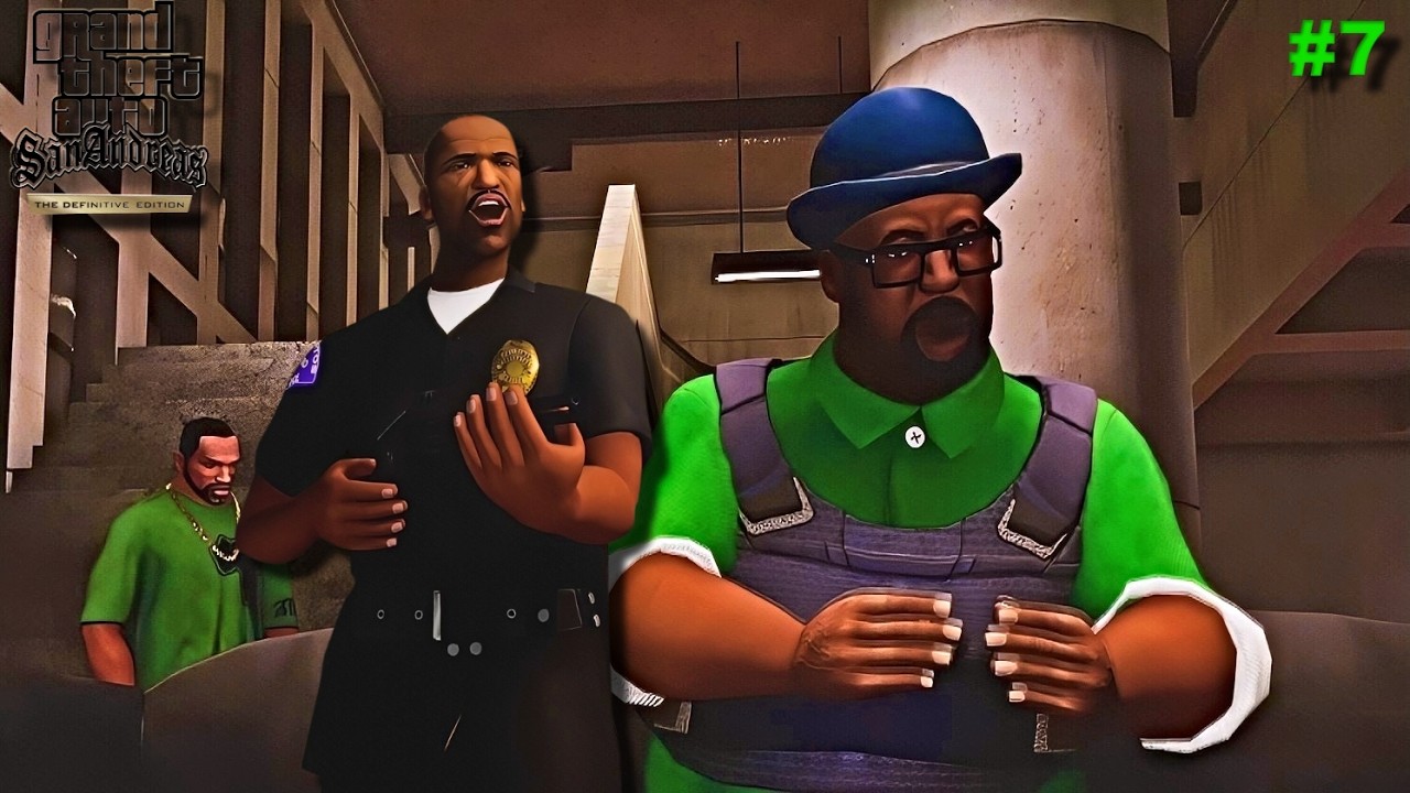 Grand Theft Auto San Andreas Definitive Edition - Playthrough - Part 7 Ending