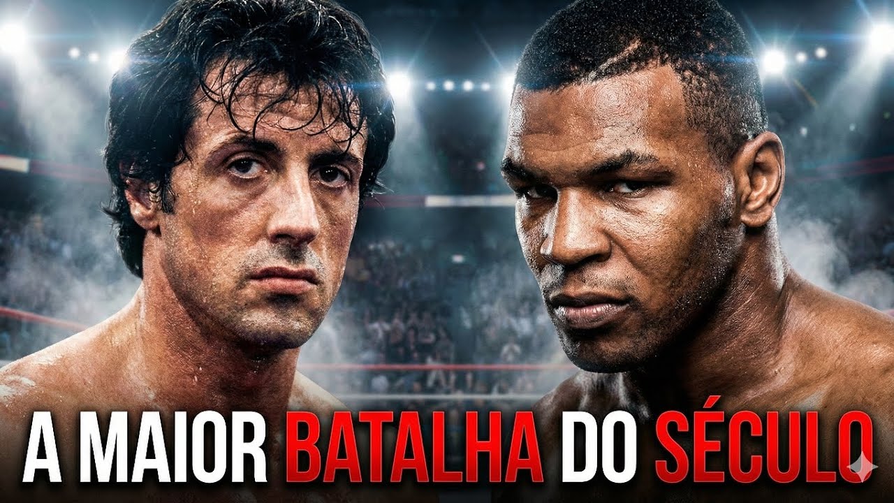 A Maior batalha do século!!! ROCKY BALBOA VS MIKE TYSON!! QUEM VENCE? Feito por Fã 