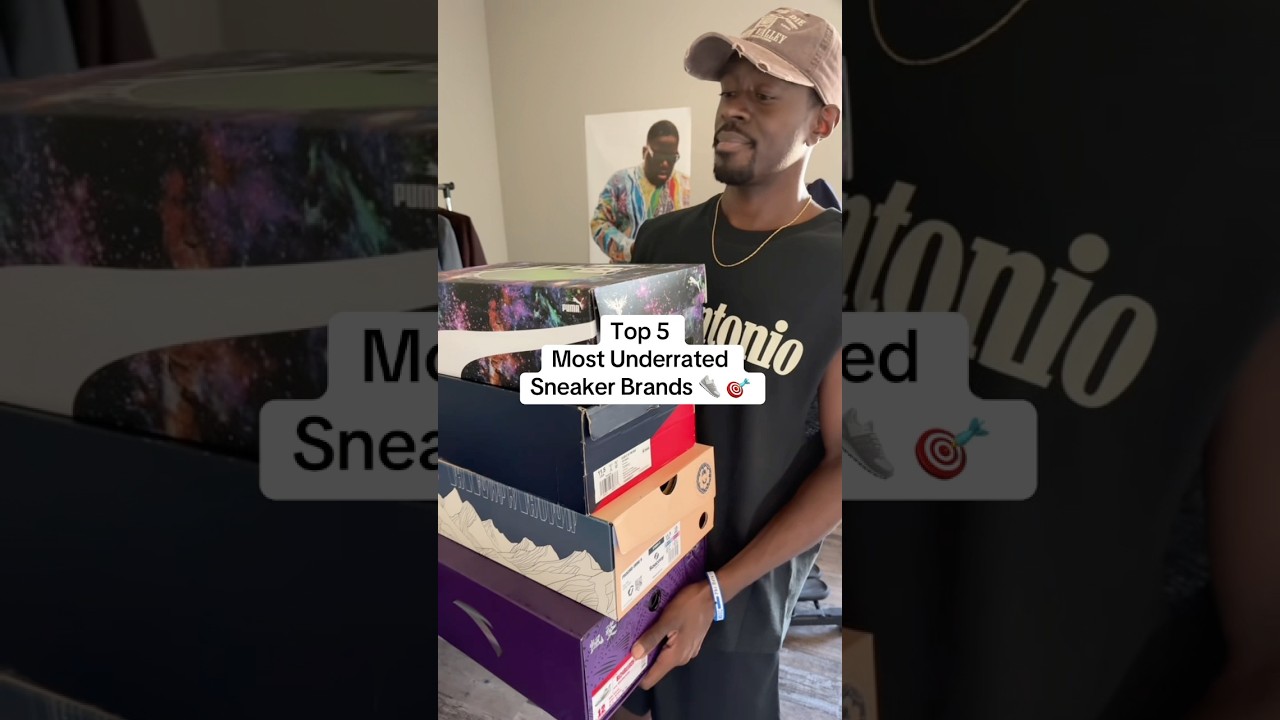 TOP 5 MOST UNDERRATED SNEAKER BRANDS 🤯👟🎯 #shorts #sneakers #top5 #underrated #trending #brand
