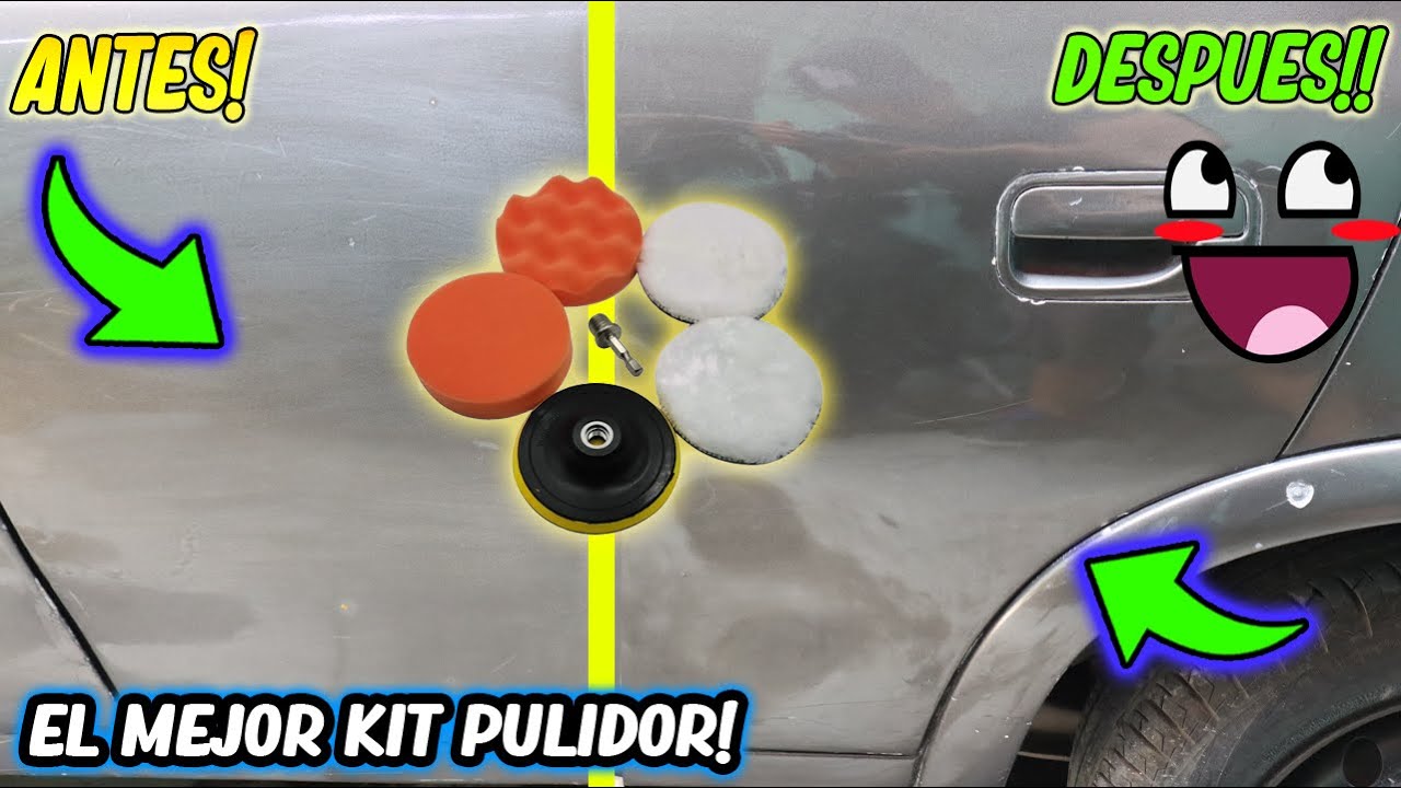 🟢KIT DE ESPONJAS PARA PULIR PINTURAS DE CARRO🚘/HAZLO TU MISMO EN CASA😎/REALMENTE VALEN LA PENA?