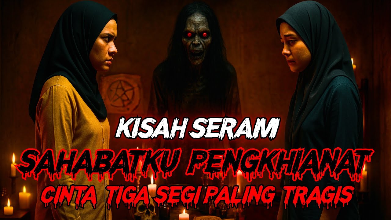 CERITA SERAM BENAR MALAYSIA | SAHABATKU PENGKHIANAT , SIHIRNYA MENGHANTUI AKU SETIAP MALAM‼️