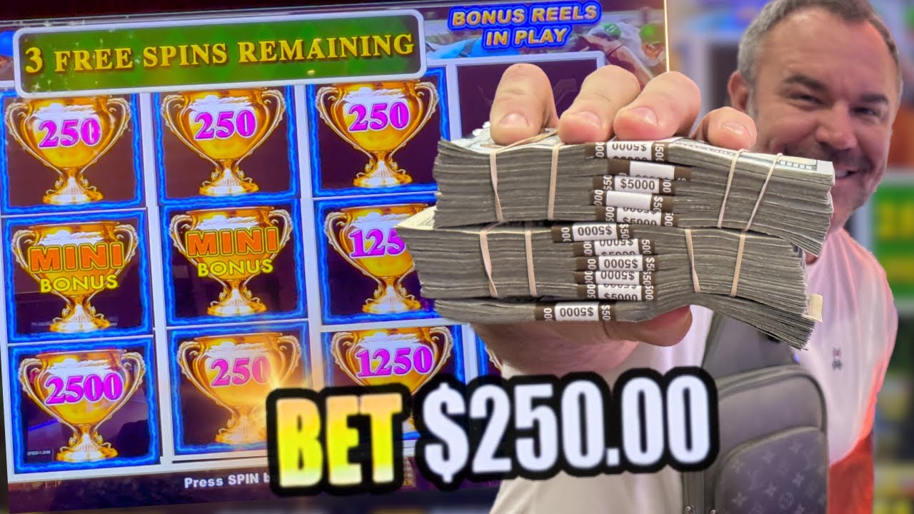 Ставлю 250 долларов на игровом автомате десятилетней давности!