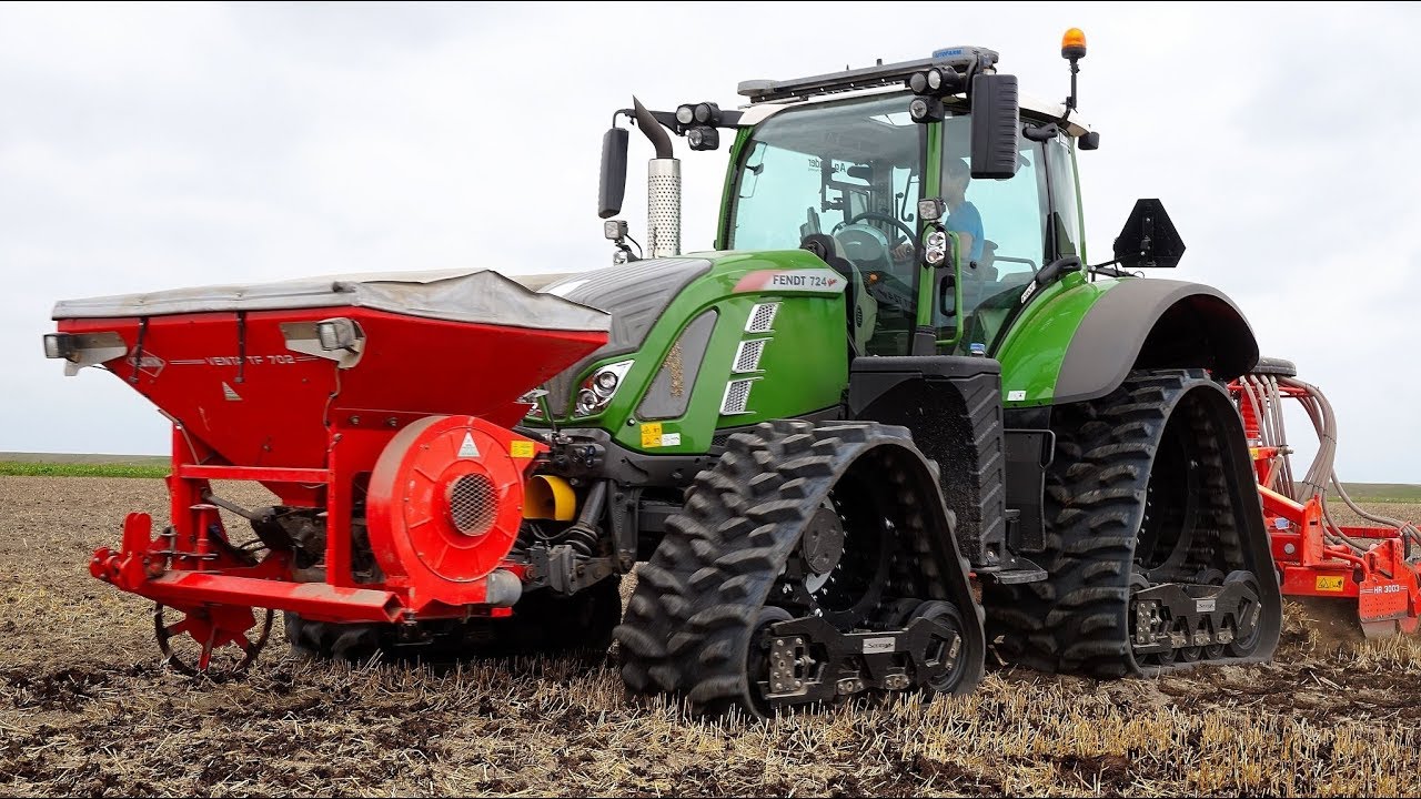 De nieuwe FENDT 724 Vario op Soucy st700 tracks.Mts.Noordam Uithuizen.