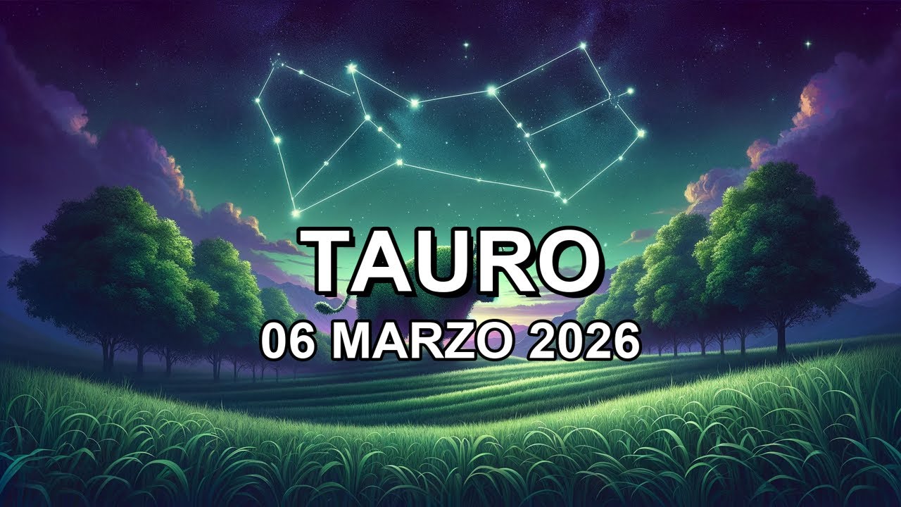 Horóscopo de hoy ♉︎ TAURO - 06 Marzo 2026 #taurohoroscopo