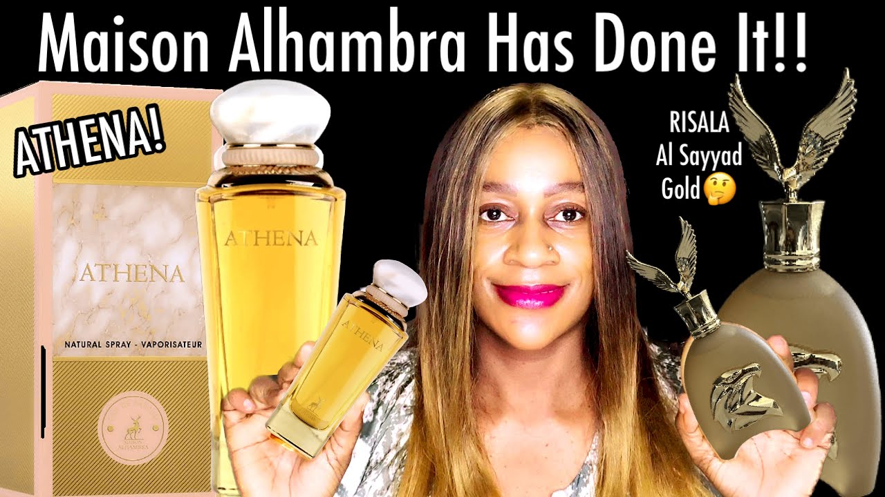 Maison Alhambra ATHENA Review & RISALA Al Sayyad Gold | My Perfume Collection