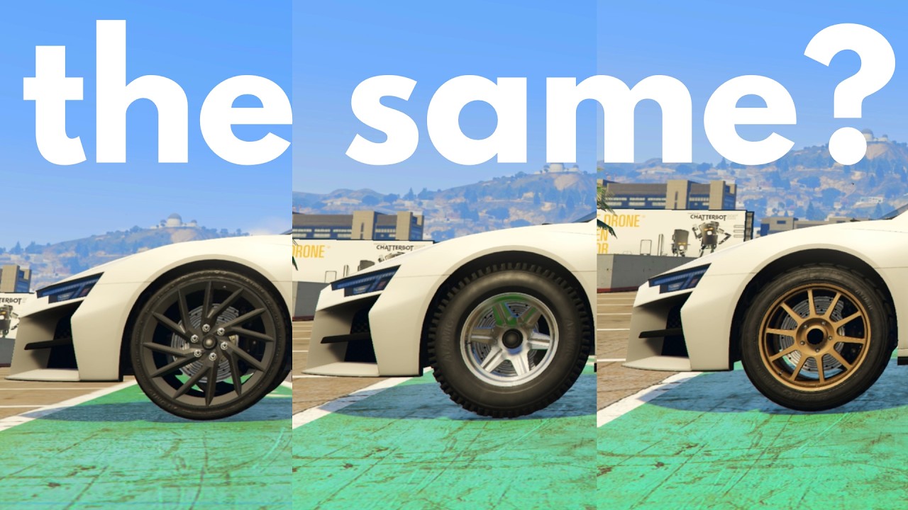 Do Tires actually matter in GTA 5?