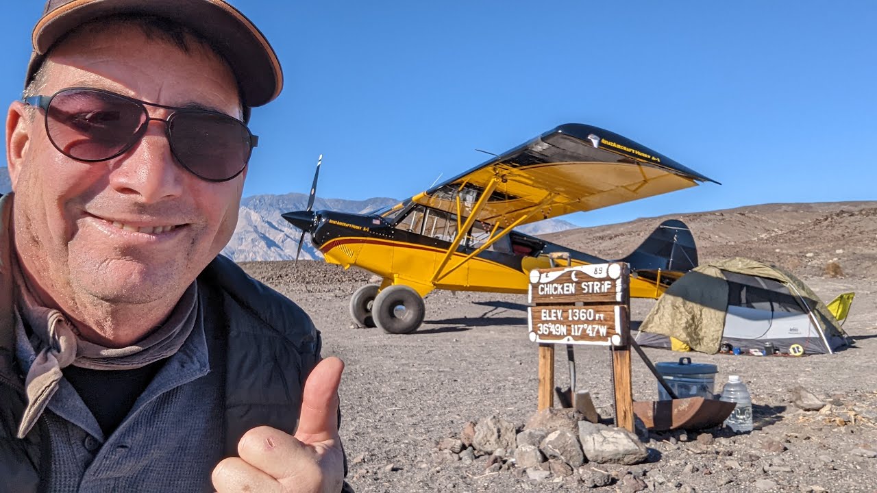 Кемпинг в середине зимы! Долина Смерти «Куриная полоса» от Aviat Husky