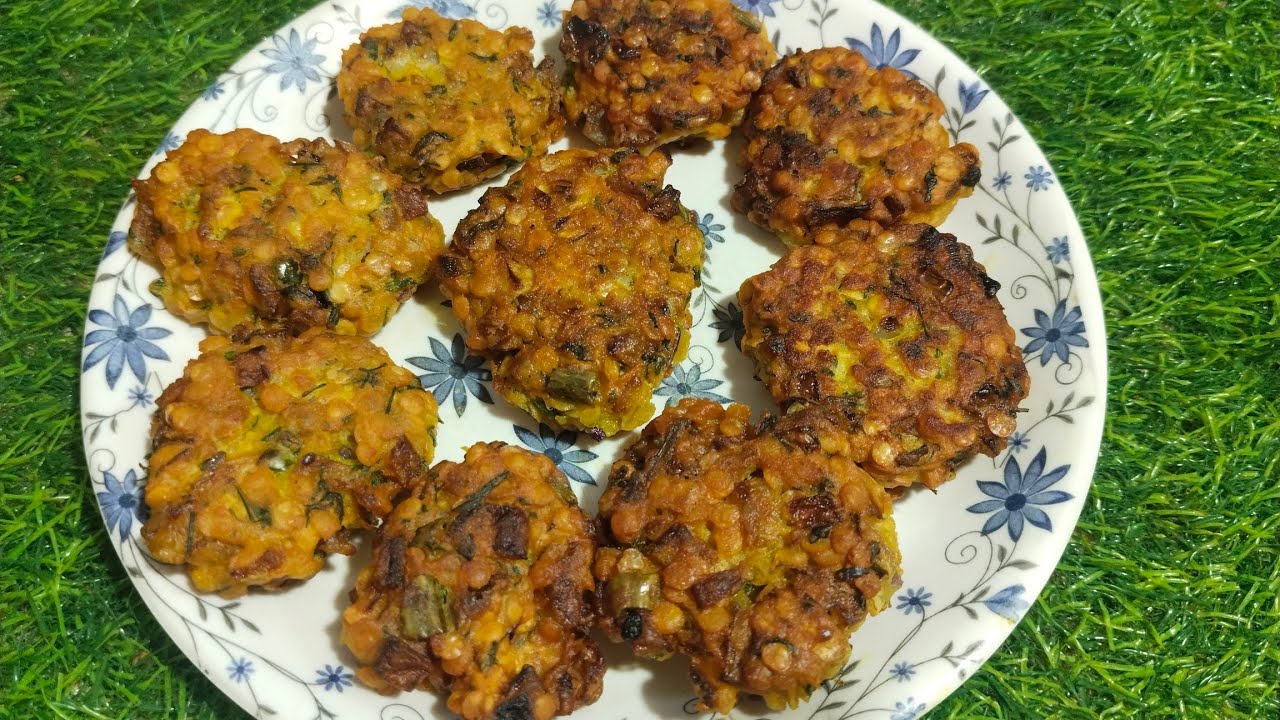 ডাল বাটার ঝামেলা ছাড়াই খুব সহজে বানাওভীষণ মুচমুচে দুর্বান্ত স্বাদে মুসুর ডালের বড়া।Masoor Dal Bora