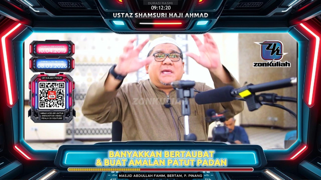 TAZKIRAH : Drama Jemu Cari Pahala - Ustaz Shamsuri Ahmad
