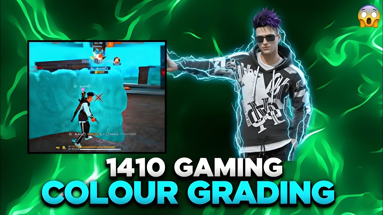 1410 Gaming Colour Grading Tutorial In Alight Motion || FreeFire Montage Shorts Editing Tutorial⚡|